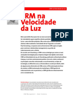 Artigo - CRM Na Velocidade Da Luz PDF