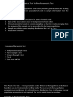 Parametric Vs Non Parametric Test