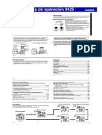 Manual de Reloj Casio Tough Solar PDF