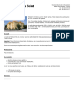 Brochure D' Un Hotel