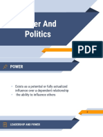 Power and Politics