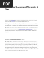 VINDICATE Mnemonic for Diagnosis | PDF | Medical Diagnosis ...