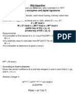 RSA Algorithm Explained