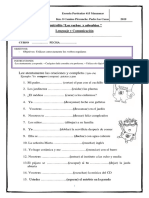 5° Ficha de Verbos y Adverbios