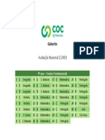 Gabarito Coc 2 2018 4ano PDF