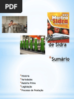 Fabricação de Sidra