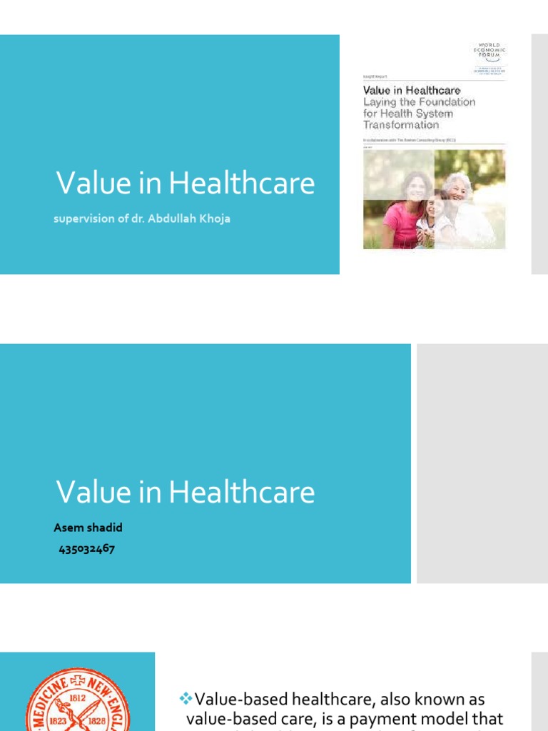 Value-Based Healthcare Insights | PDF | Health Informatics | Health Care