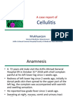 Cellulitis Case Report on 72-Year-Old Male