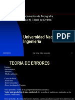 Teoria de Errores