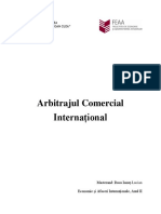 Rusu Ionut-Lucian - Arbitraj Comercial International