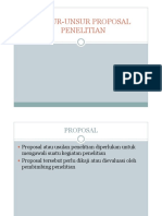 4. Unsur2 Proposal Penelitian