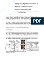 Analysis of Diesel Combustion Using A Rapid Compression Machine and Optical Visualization Technique Eprint