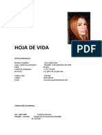 Hoja de Vida