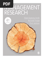 Management Research - Mark Easterby Smith PDF