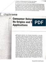 Consumer Behavior CHP 1