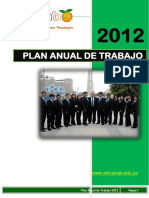 Plan Anual de Trabajo 2012 PDF