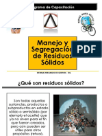 Manejo y Sagregacion de Residuos Solidos