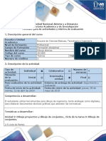 Guia de Actividades y Rubrica de Evaluacion - Ciclo de La Tarea 3 - Dibujo de Conjuntos