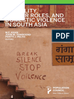 Sexuality Gender Roles and Domestic Violence in South Asia PDF