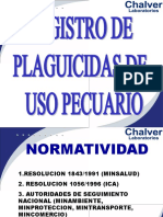 Plaguicidas Pecuarios Registro