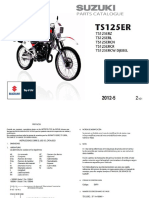 Catalogo Partes Suzuki - TS125