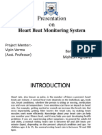 Heart Beat Monitoring system report