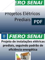 Aula 2 - Projeto de Instalações Elétricas Prediais, Seguindo Padrão de Eficiência Energética