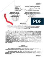 Protocol de colaborare semnat de Lucian Netejoru, inspector șef, Inspecția Judiciară, cu Florian Coldea, prim-adjunct SRI