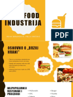 Fast Food Industrija