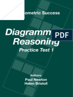 Psychometric Success Diagrammatic Reasoning - Practice Test 1