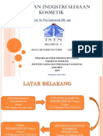 Pendirian Industri Sediaan Kosmetik: Prof. DR - Teti Indrawati, MS.,Apt