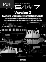 System Upgrade Information Guide: Manua