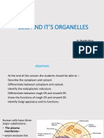 Cell and It's Organelles DPT Lecture 2