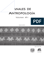 Anales de La Antropología PDF