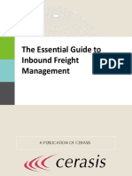 The Essential Guide To Inbound Freight Management Ebook