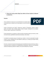 EL ALMACEN U2 Solucionario Profesor PDF