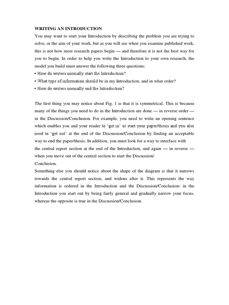 Writing Effective Research Introductions | PDF | Career & Growth | Art