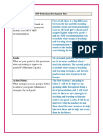 Reflection:: PDP Professional Development Plan