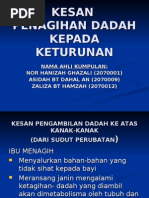 Kesan Dadah Pada Keturunan