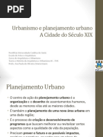 Urbanismo e Planejamento Urbano