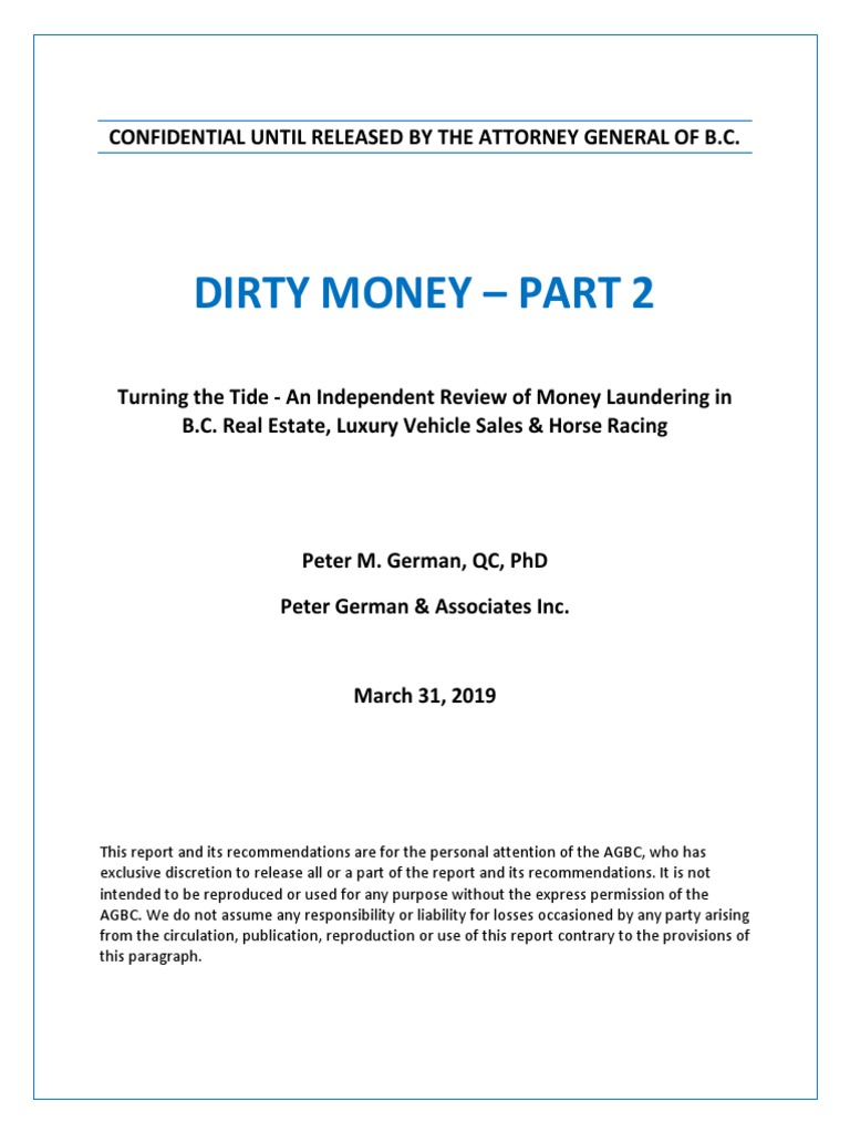 Dirty Money Part 2 | PDF | Money Laundering | Organized Crime