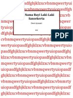187 Nama Bayi Laki Laki Sansekerta PDF