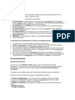 Guia de Estudio Administracion 1 Primer Semestre