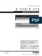 P-95 DIGITAL PIANO - Service Manual PDF