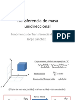 Fenómenos de Transferencia de Masa Jorge Sánchez