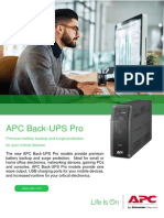 APC Back-UPS Pro: Premium Battery Backup and Surge Protection For Your Critical Devices