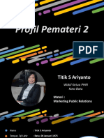 Profil Pemateri 2