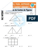 Ficha de Problemas de Conteo para Segundo de Primaria