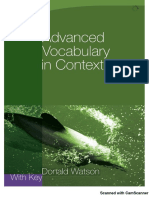 Advanced Vovabulary in Context PDF