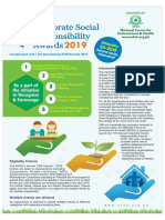 CSR Award 2019 Broucher